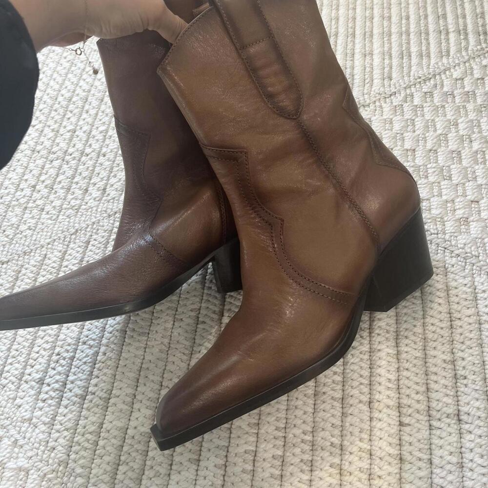 Free People Cat Nap Cowboy Boots - Picture 7 of 9